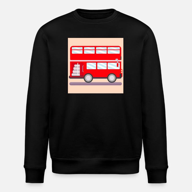 BUS BUSFAHRER - Stanley/Stella Unisex Bio-Sweatshirt ROLLER - Schwarz