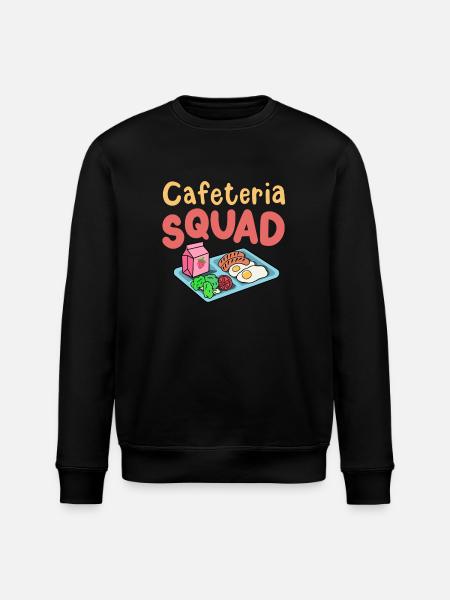 Cafeteria-Truppe - Stanley/Stella Unisex Bio-Sweatshirt ROLLER - Schwarz