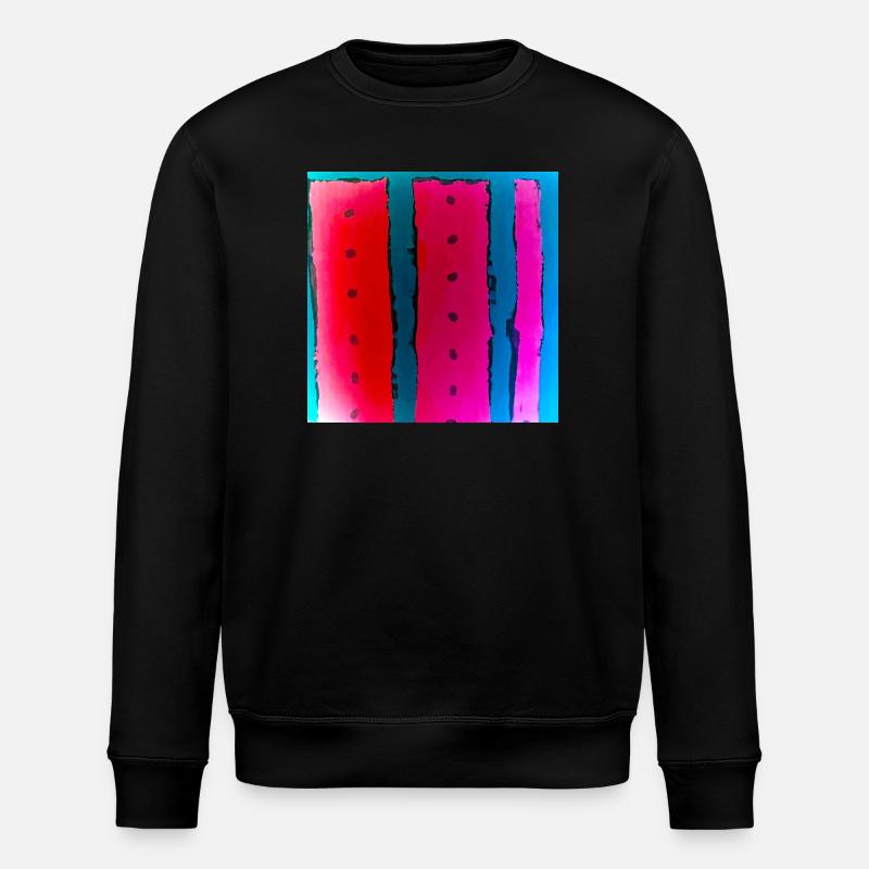 Coulis artistique - Sweat bio ROLLER Stanley/Stella Unisexe - noir