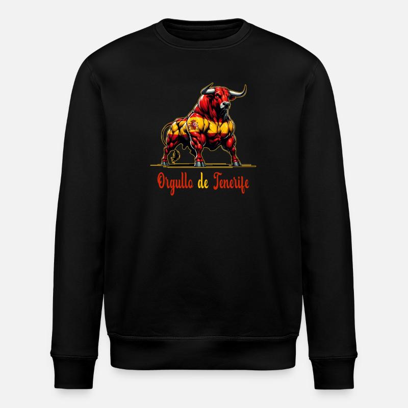 Design du drapeau Pride Tenerife - Sweat bio ROLLER Stanley/Stella Unisexe - noir