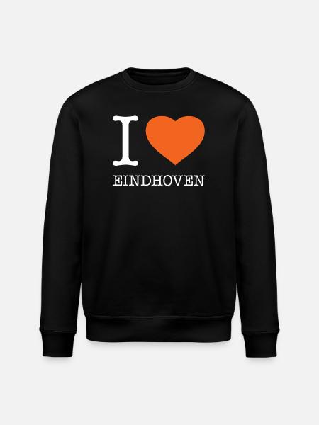 I LOVE EINDHOVEN - Stanley/Stella ROLLER Unisex Organic Sweatshirt - black