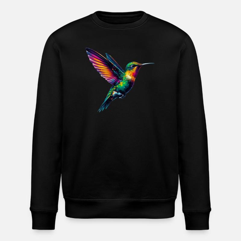 Kolibri - Stanley/Stella Unisex Bio-Sweatshirt ROLLER - Schwarz