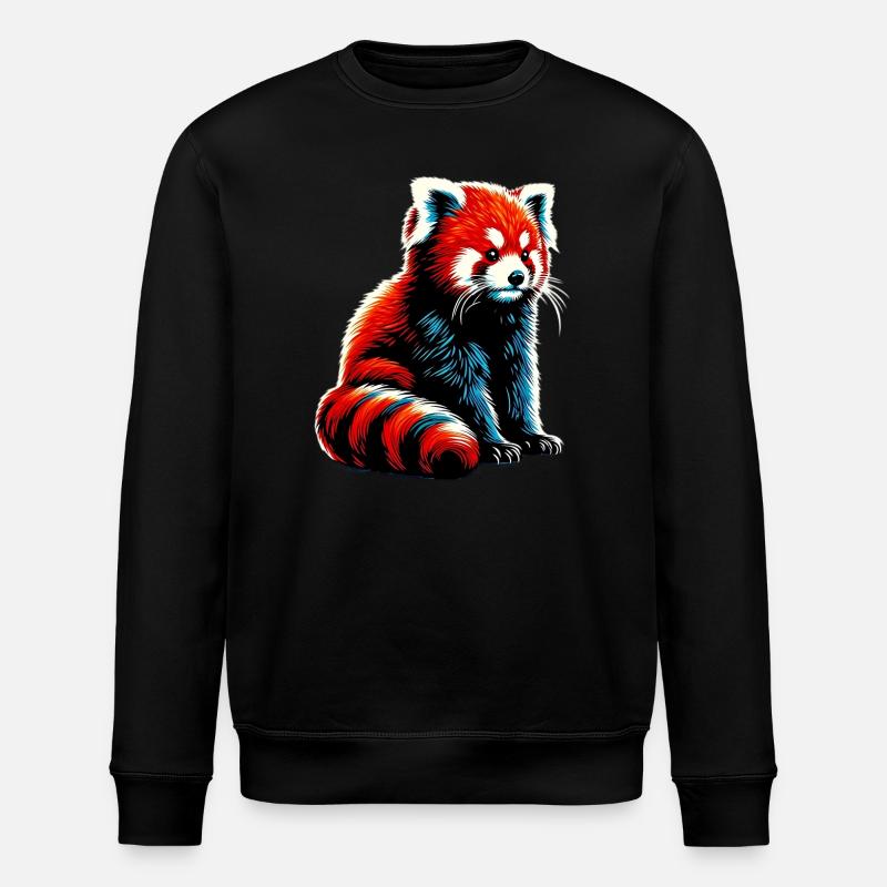 Petit panda - Sweat bio ROLLER Stanley/Stella Unisexe - noir