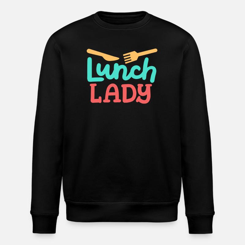Cafeteria Kantine - Stanley/Stella Unisex Bio-Sweatshirt ROLLER - Schwarz