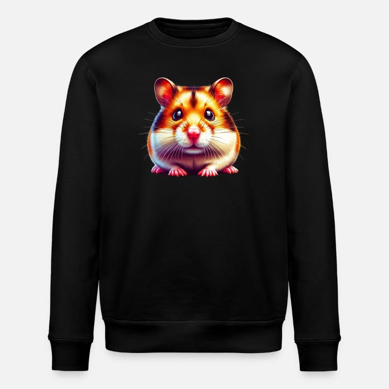 Hamster - Sweat bio ROLLER Stanley/Stella Unisexe - noir