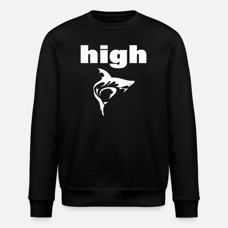 HAUT - Sweat bio ROLLER Stanley/Stella Unisexe - noir