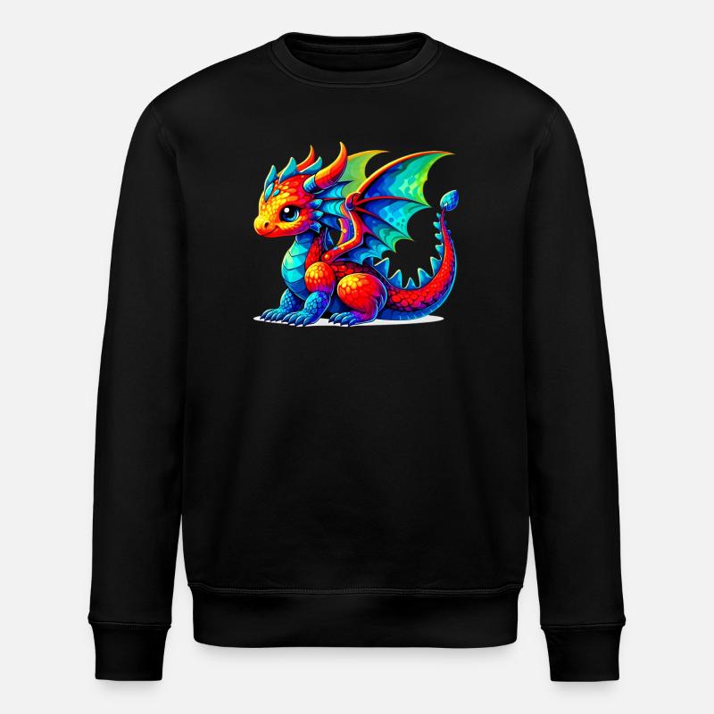 Dragon - Sweat bio ROLLER Stanley/Stella Unisexe - noir