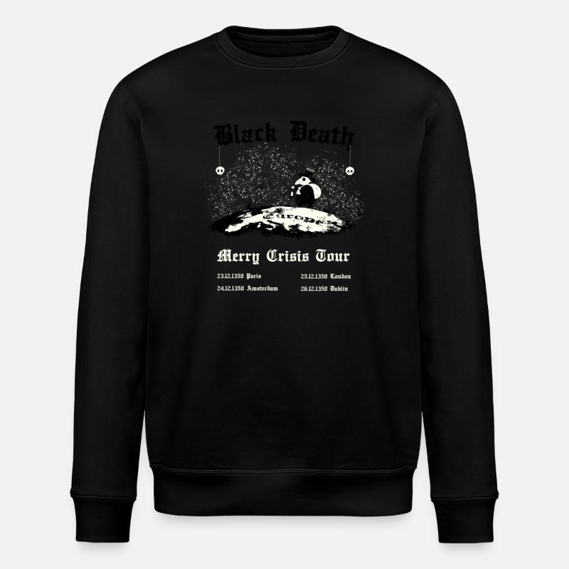 Peste noire - Tournée Merry Crisis - Sweat bio ROLLER Stanley/Stella Unisexe - noir