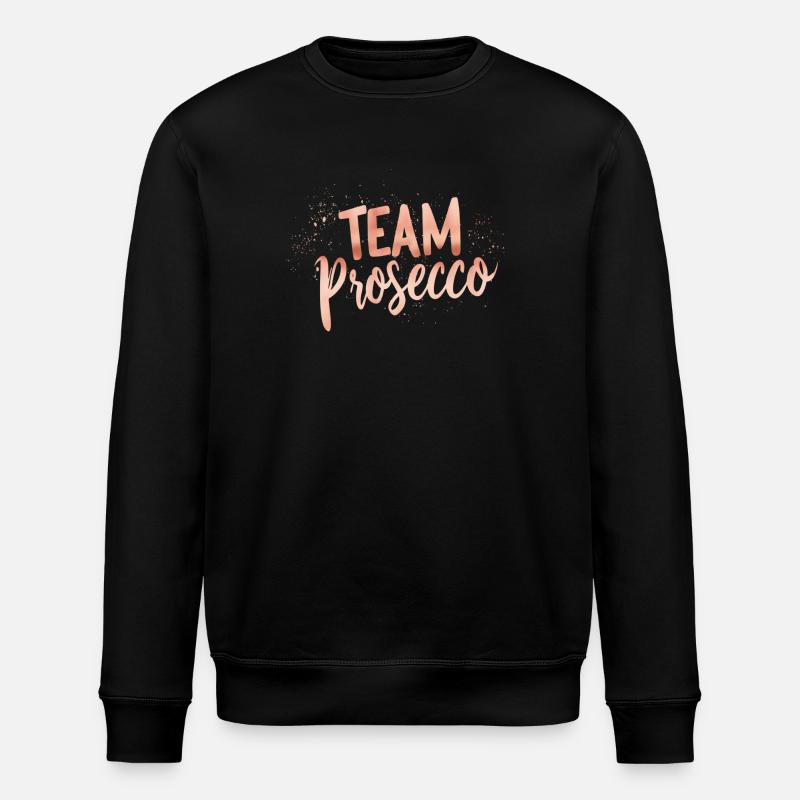 Team Prosecco! - Stanley/Stella Unisex Bio-Sweatshirt ROLLER - Schwarz