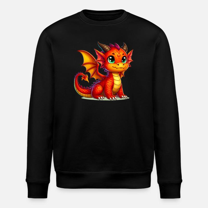 Dragon - Sweat bio ROLLER Stanley/Stella Unisexe - noir