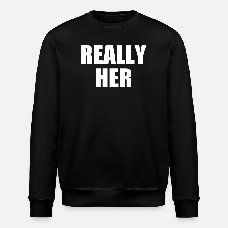 really her - Sweat bio ROLLER Stanley/Stella Unisexe - noir