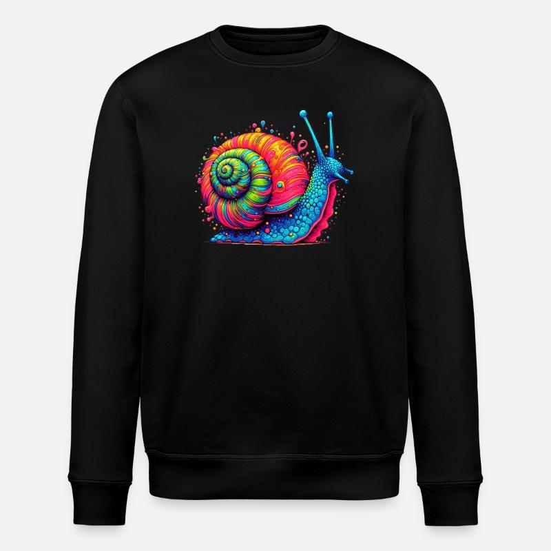 Escargot - Sweat bio ROLLER Stanley/Stella Unisexe - noir