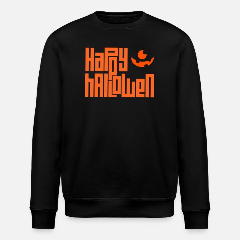Joyeux halloween - Sweat bio ROLLER Stanley/Stella Unisexe - noir