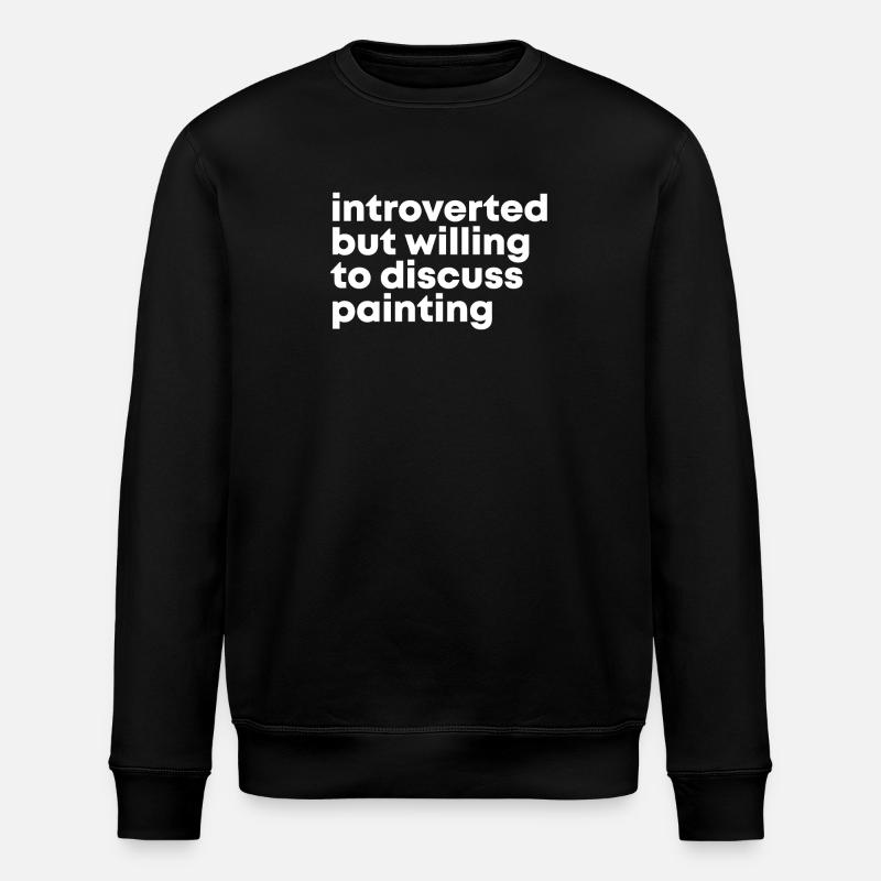 Painter - Stanley/Stella ROLLER Unisex Organic Sweatshirt - black