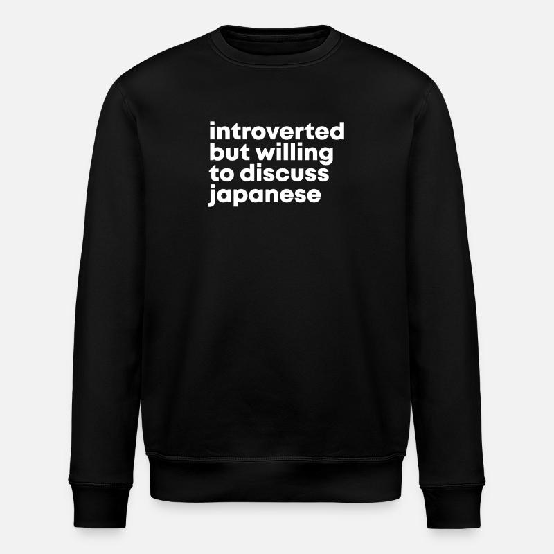 Japanese - Stanley/Stella ROLLER Unisex Organic Sweatshirt - black