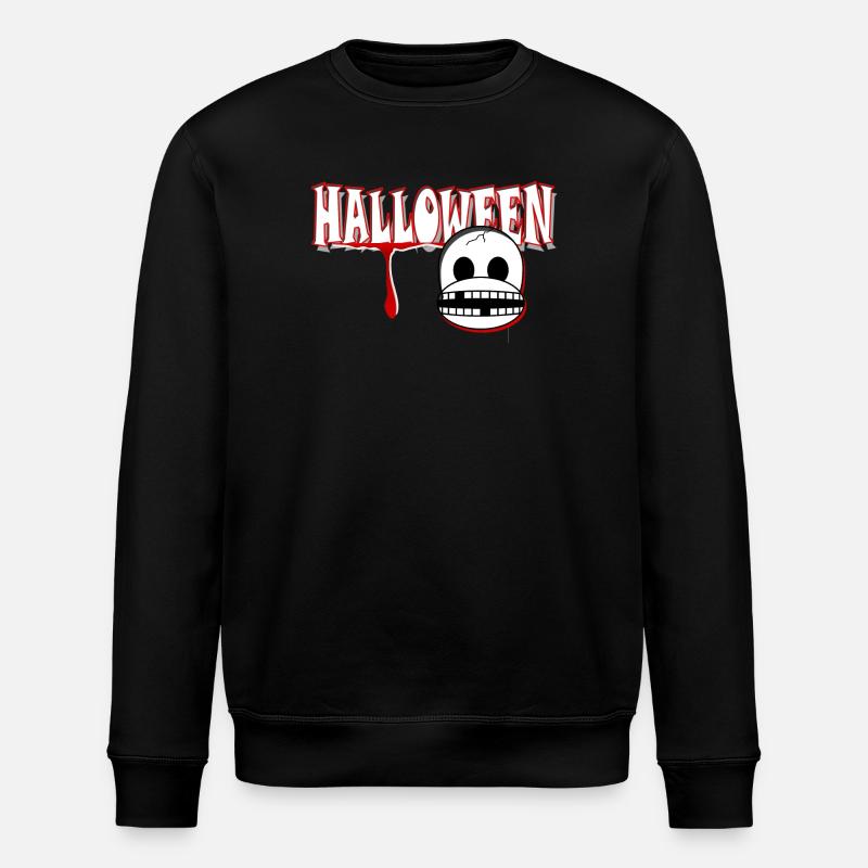 HALLOWEEN - Stanley/Stella Unisex Bio-Sweatshirt ROLLER - Schwarz