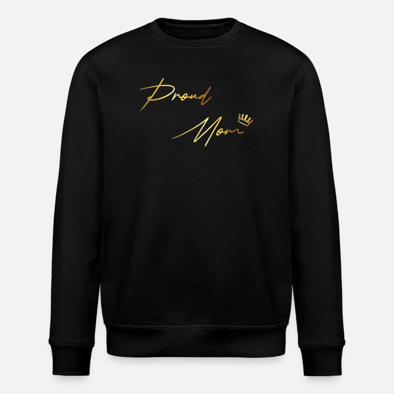 Maman fière - Sweat bio ROLLER Stanley/Stella Unisexe - noir