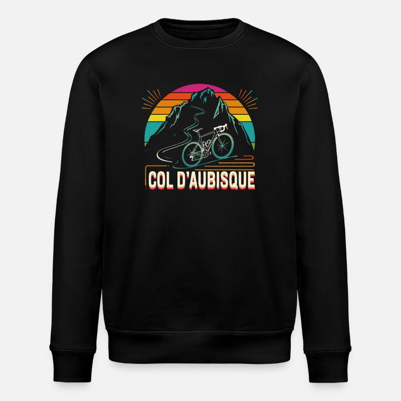 Col d'Aubisque Radsport Design - Stanley/Stella Unisex Bio-Sweatshirt ROLLER - Schwarz
