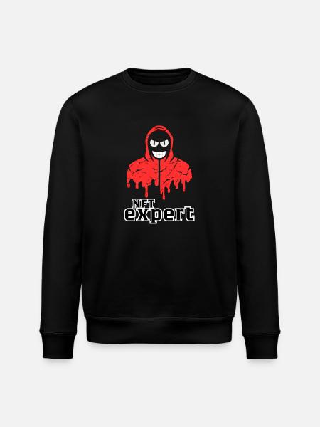 NFT - Digital asset expert - Stanley/Stella ROLLER Unisex Organic Sweatshirt - black