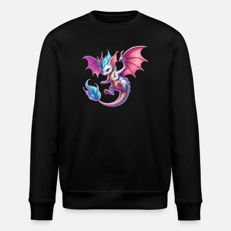 Dragon - Sweat bio ROLLER Stanley/Stella Unisexe - noir