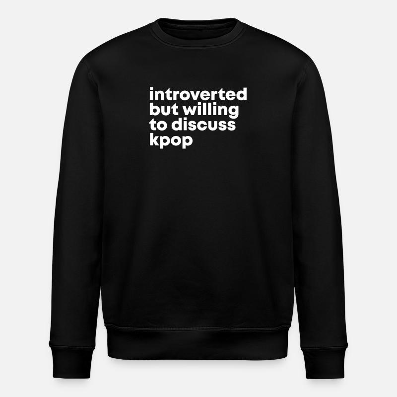 K Pop - Stanley/Stella ROLLER Unisex Organic Sweatshirt - black