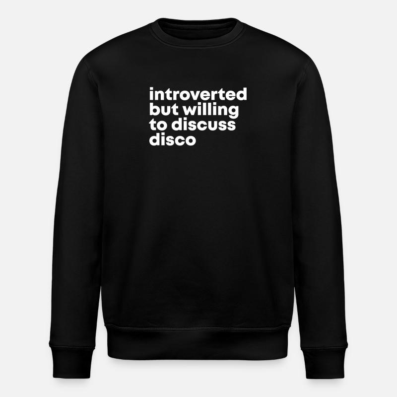 Disco - Stanley/Stella ROLLER Unisex Organic Sweatshirt - black