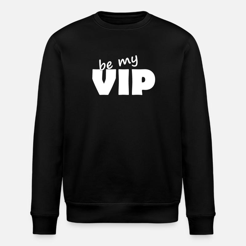 BE MY VIP - Stanley/Stella Unisex Bio-Sweatshirt ROLLER - Schwarz