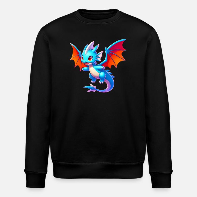 Dragon - Sweat bio ROLLER Stanley/Stella Unisexe - noir