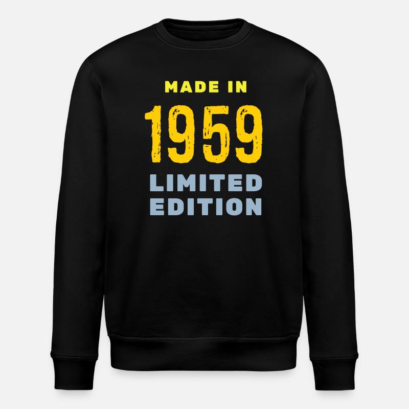 1959 - Sweat bio ROLLER Stanley/Stella Unisexe - noir