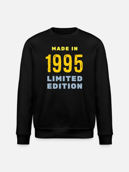 1995 - Stanley/Stella ROLLER Unisex Organic Sweatshirt - black