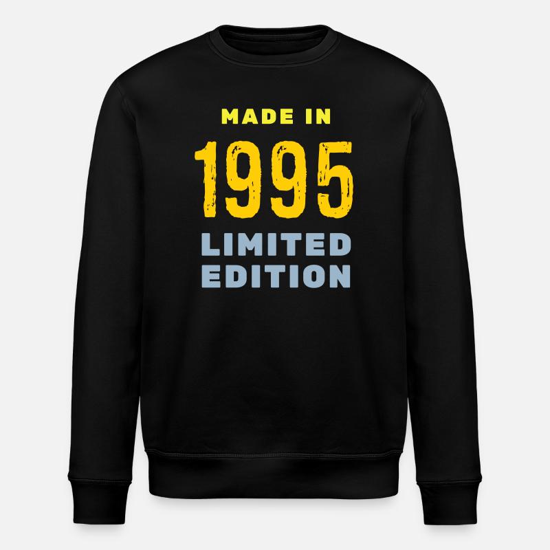 1995 - Stanley/Stella ROLLER Unisex Organic Sweatshirt - black