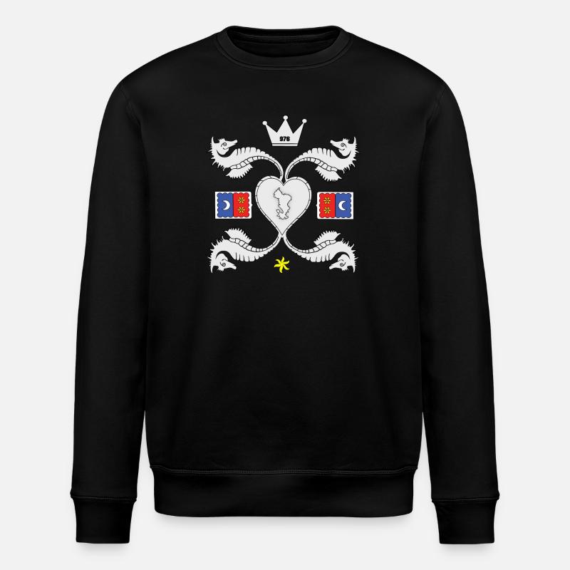 T SHIRT 976 MAYOTTE - Stanley/Stella ROLLER Unisex Organic Sweatshirt - black