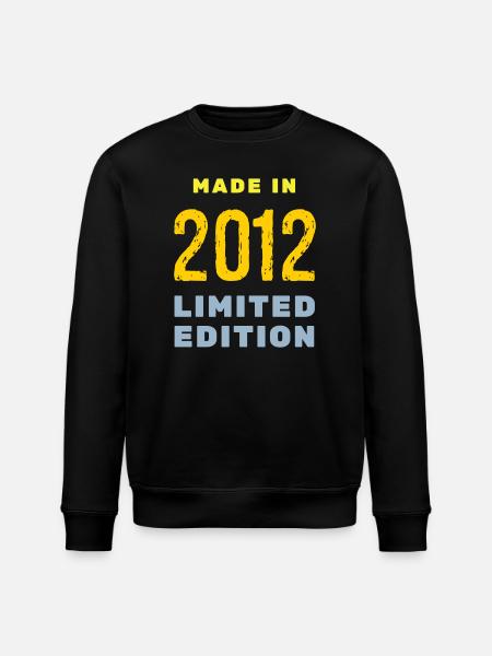 2012 - Stanley/Stella ROLLER Unisex Organic Sweatshirt - black
