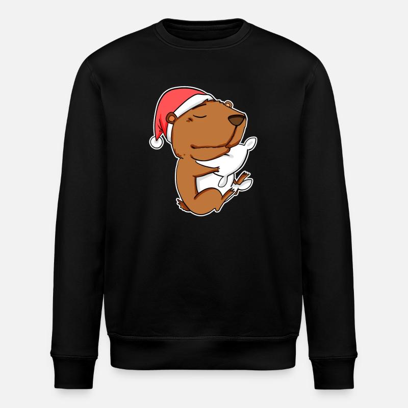 Capybara Cadeau Capybara - Sweat bio ROLLER Stanley/Stella Unisexe - noir