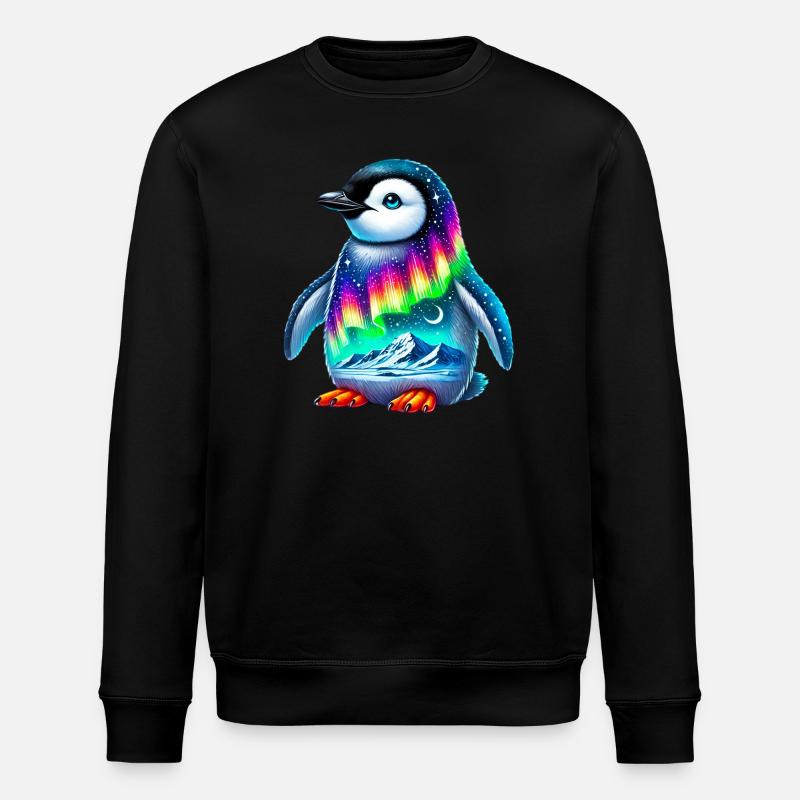Penguin - Stanley/Stella ROLLER Unisex Organic Sweatshirt - black