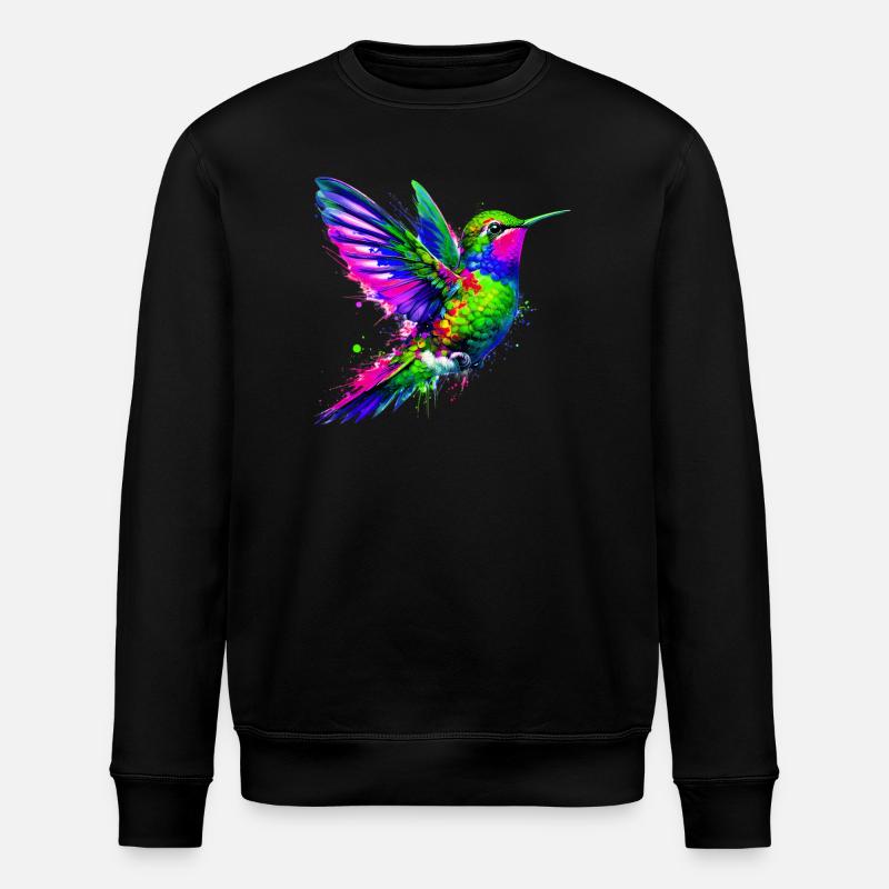 Colibri - Sweat bio ROLLER Stanley/Stella Unisexe - noir