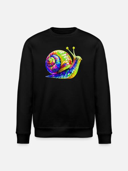 Escargot - Sweat bio ROLLER Stanley/Stella Unisexe - noir