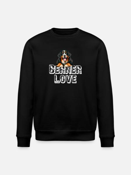 Bouvier bernois - Sweat bio ROLLER Stanley/Stella Unisexe - noir