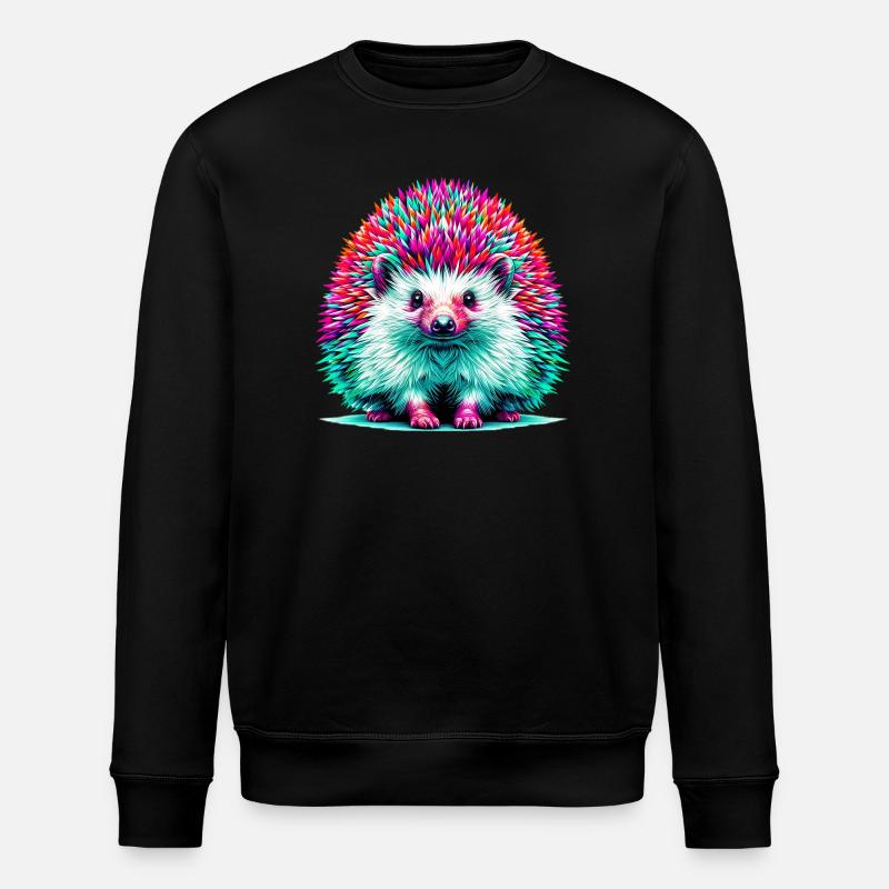 Igel - Stanley/Stella Unisex Bio-Sweatshirt ROLLER - Schwarz