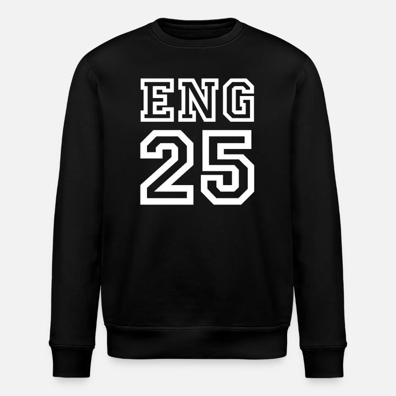 ENGLAND - Stanley/Stella Unisex Bio-Sweatshirt ROLLER - Schwarz