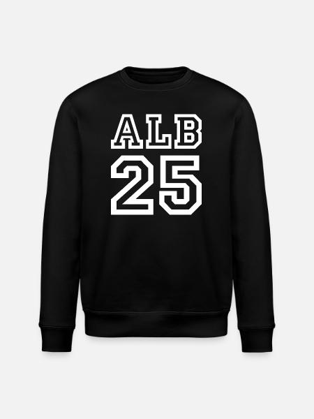 ALBANIA - Stanley/Stella ROLLER Unisex Organic Sweatshirt - black