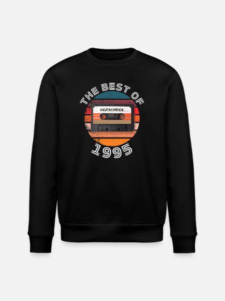 The best of 1995 - Stanley/Stella ROLLER Unisex Organic Sweatshirt - black
