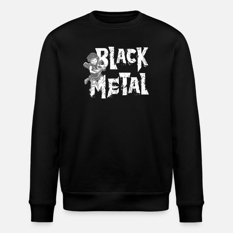 MÉTAL NOIR - Sweat bio ROLLER Stanley/Stella Unisexe - noir
