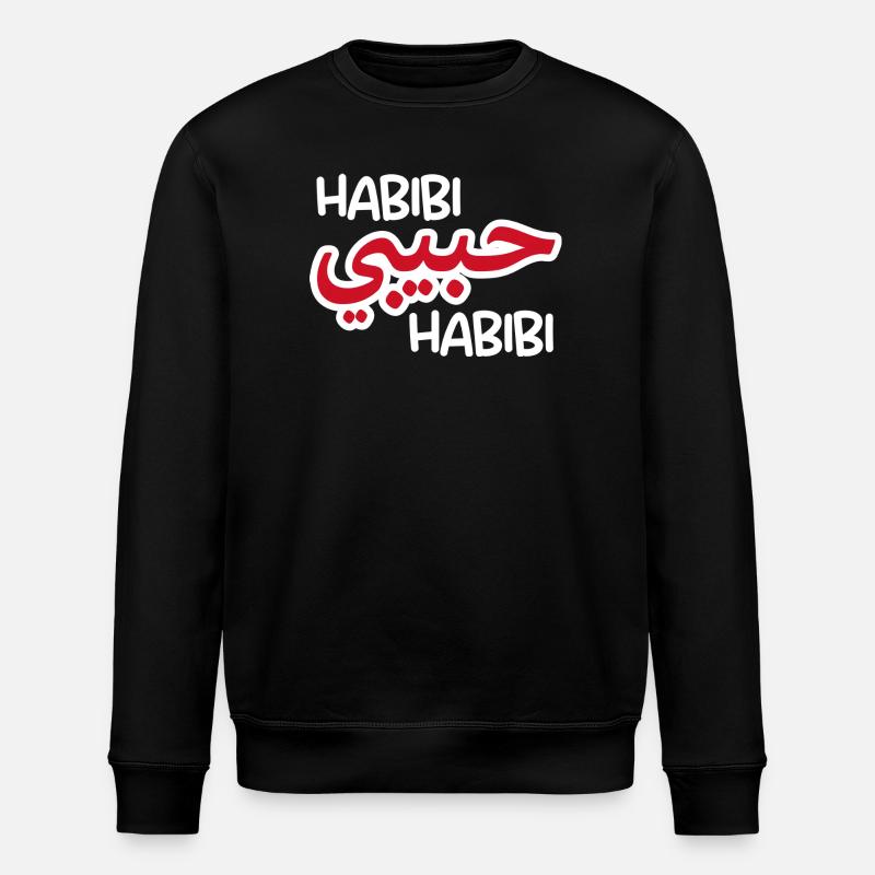 Habibi (dunkel) - Stanley/Stella Unisex Bio-Sweatshirt ROLLER - Schwarz
