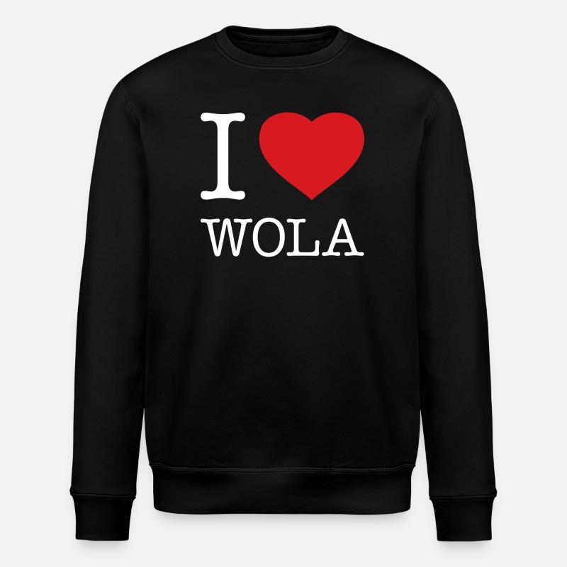 J’ADORE WOLA Varsovie - Sweat bio ROLLER Stanley/Stella Unisexe - noir