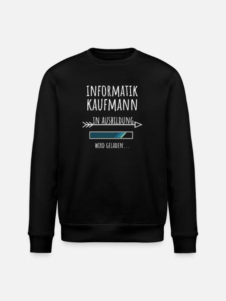 Informatikkaufmann Ausbildung Beruf Geschenk - Stanley/Stella Unisex Bio-Sweatshirt ROLLER - Schwarz