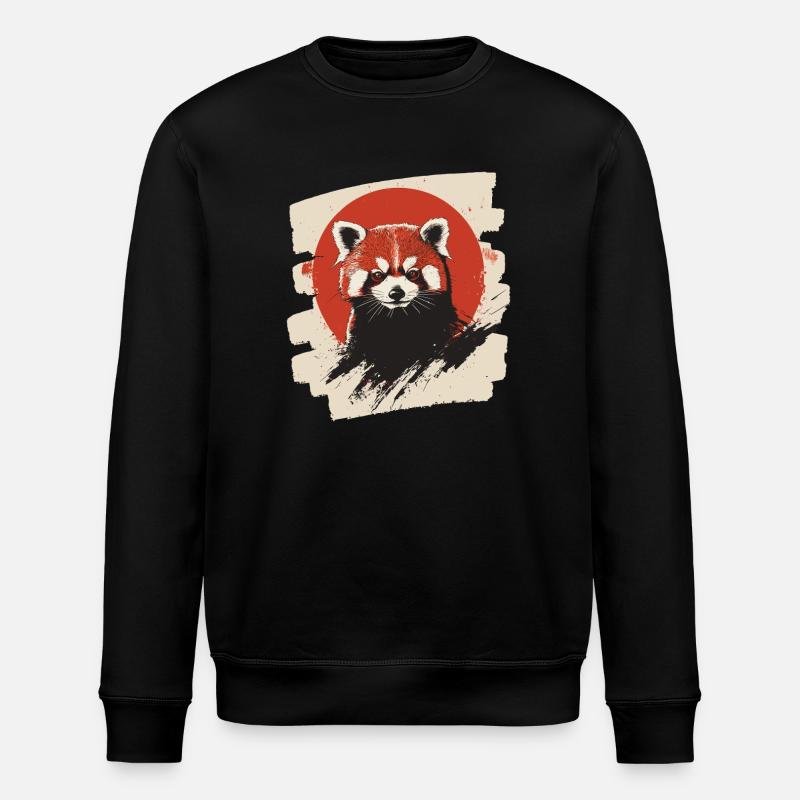 Petit panda - Sweat bio ROLLER Stanley/Stella Unisexe - noir