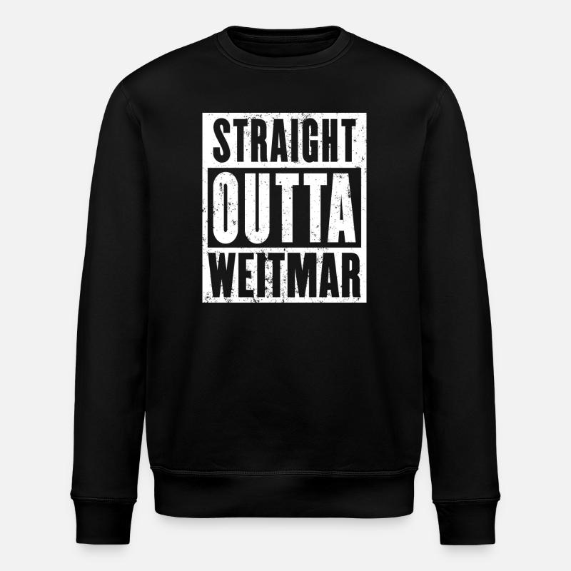 Weitmar, Ruhrgebiet, Ruhrpott, Bochum-Weitmar - Stanley/Stella Unisex Bio-Sweatshirt ROLLER - Schwarz