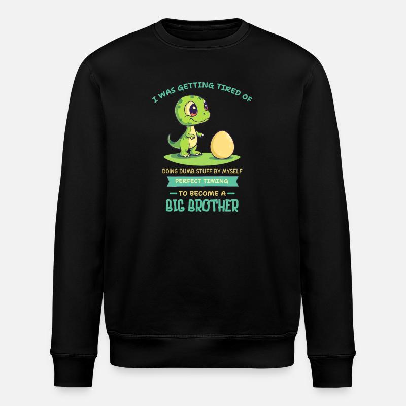 Grumpy Fussy Bold Text Logo - Sweat bio ROLLER Stanley/Stella Unisexe - noir