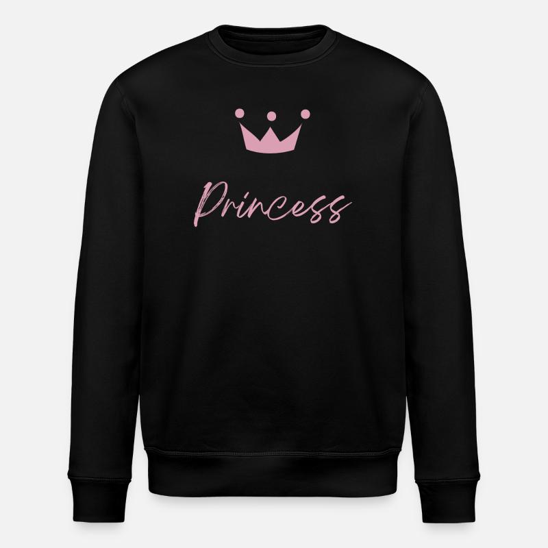 Princess - Stanley/Stella Unisex Bio-Sweatshirt ROLLER - Schwarz